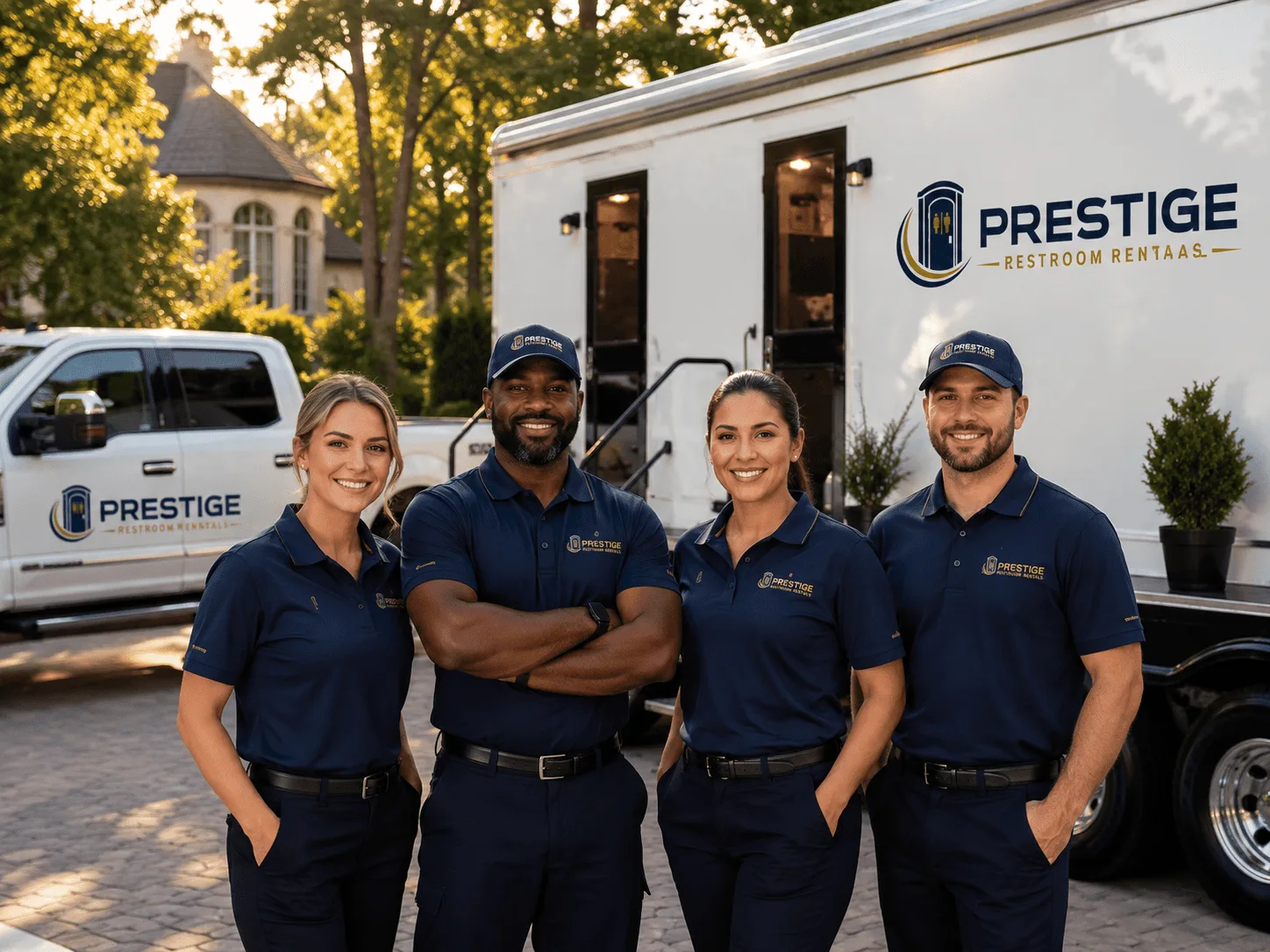 Trusted Luxury Portable Restrooms company in Rose Bud, AR